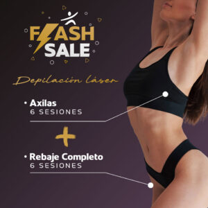 2X1 Depilación Rebaje Completo + Axilas